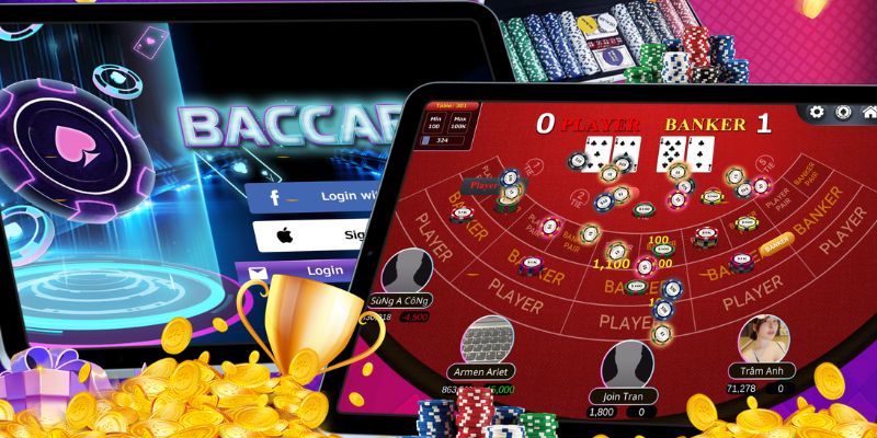 Quy trình diễn ra một ván cược tại Baccarat LUCK8